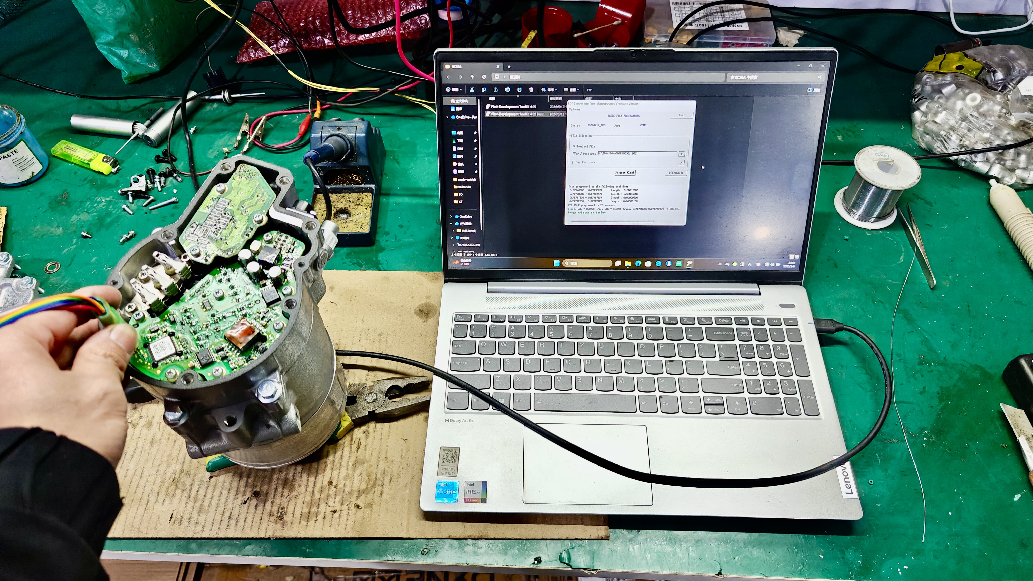 Porsche Panamera hybrid compressor